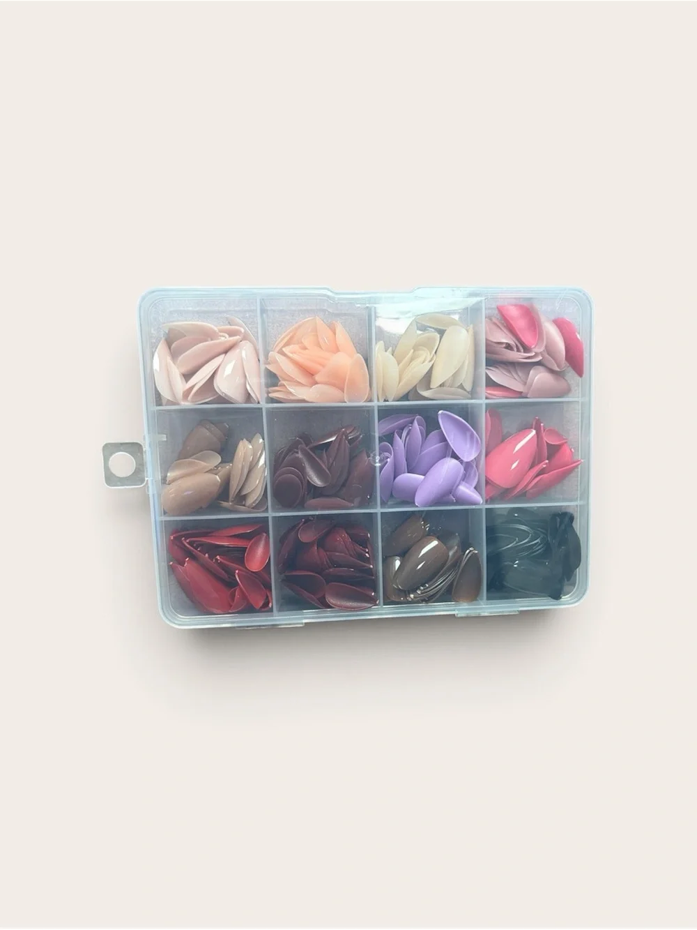 Colored Nail Tips 360 piece